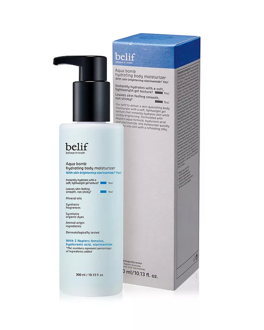 [Belif] Aqua bomb Crema Hidratante Corporal con Niacinamida 300 ml.