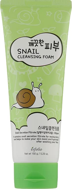 [Esfolio] Espuma Limpiadora con Secreción de Caracol 150ml