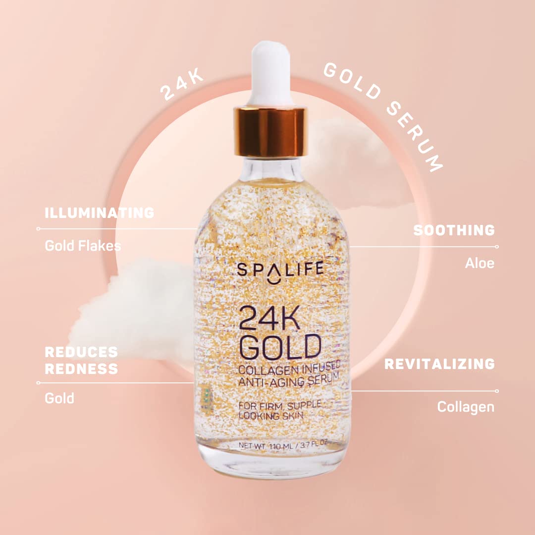 [Spalife] Serum Antiedad con Colágeno de oro de 24K. 110 ml.