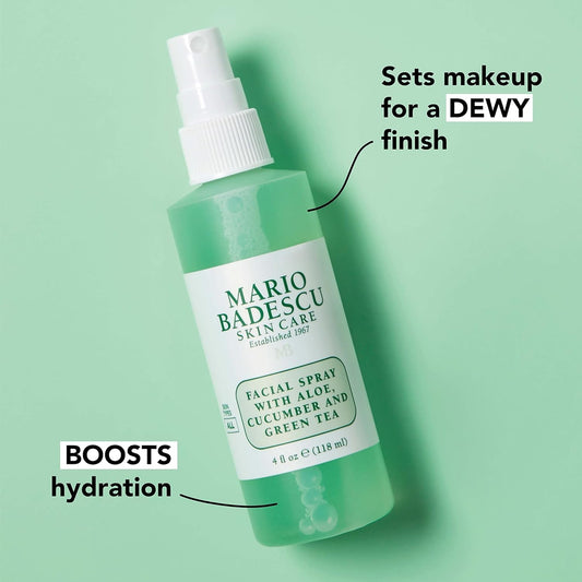 [Mario Badescu] Tónico Facial con aloe, pepino y Té verde. 4oz