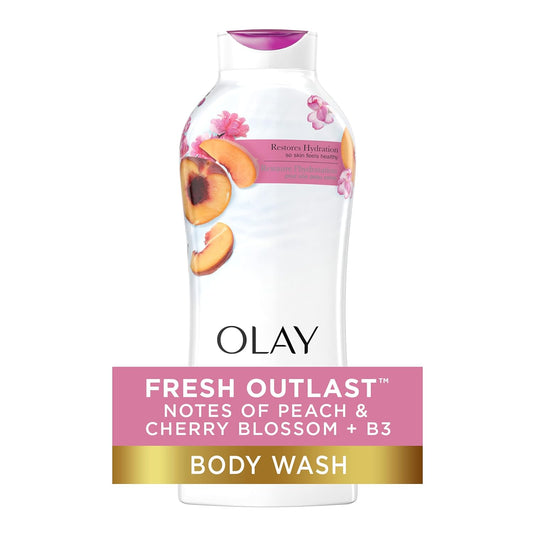 [Olay] Fresh Outlast gel de baño de melocotón y flor de cerezo. 700ml.