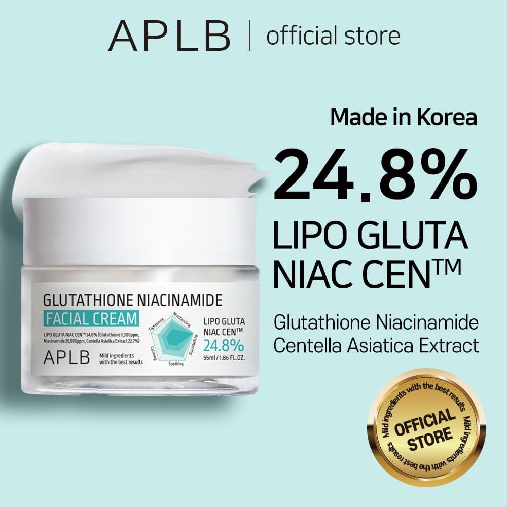 [APLB] Crema Hidratante con Glutatión + NIacinamida 55 ml