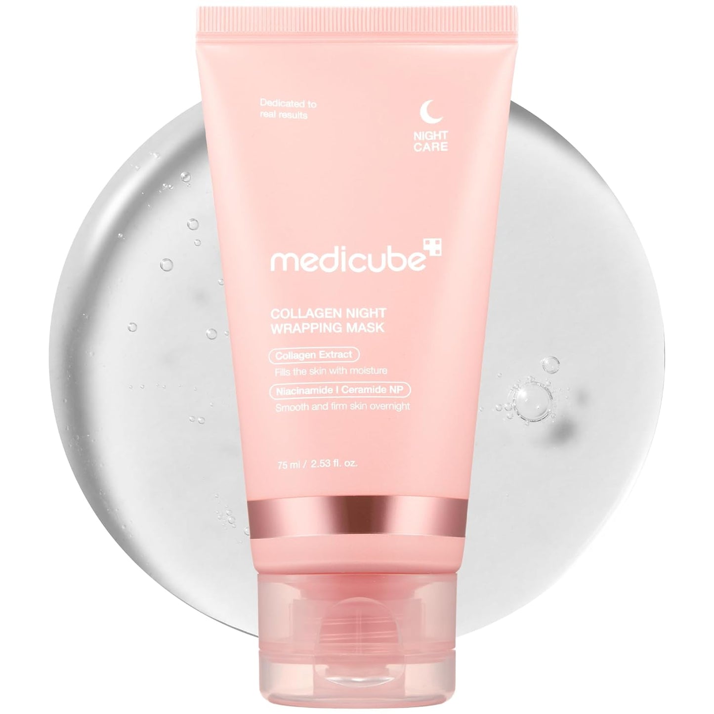 [Medicube] Mascarilla facial envolvente nocturna con colágeno 75ml