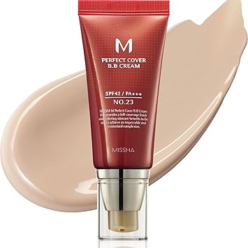 [Missha] BB Cream de Alta Cobertura con Protección Solar SPF42 PA +++(color #23) 50ml