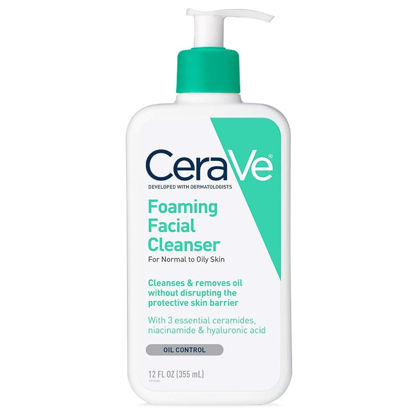 [Cerave] Limpiador facial piel normal a grasa. 355ml