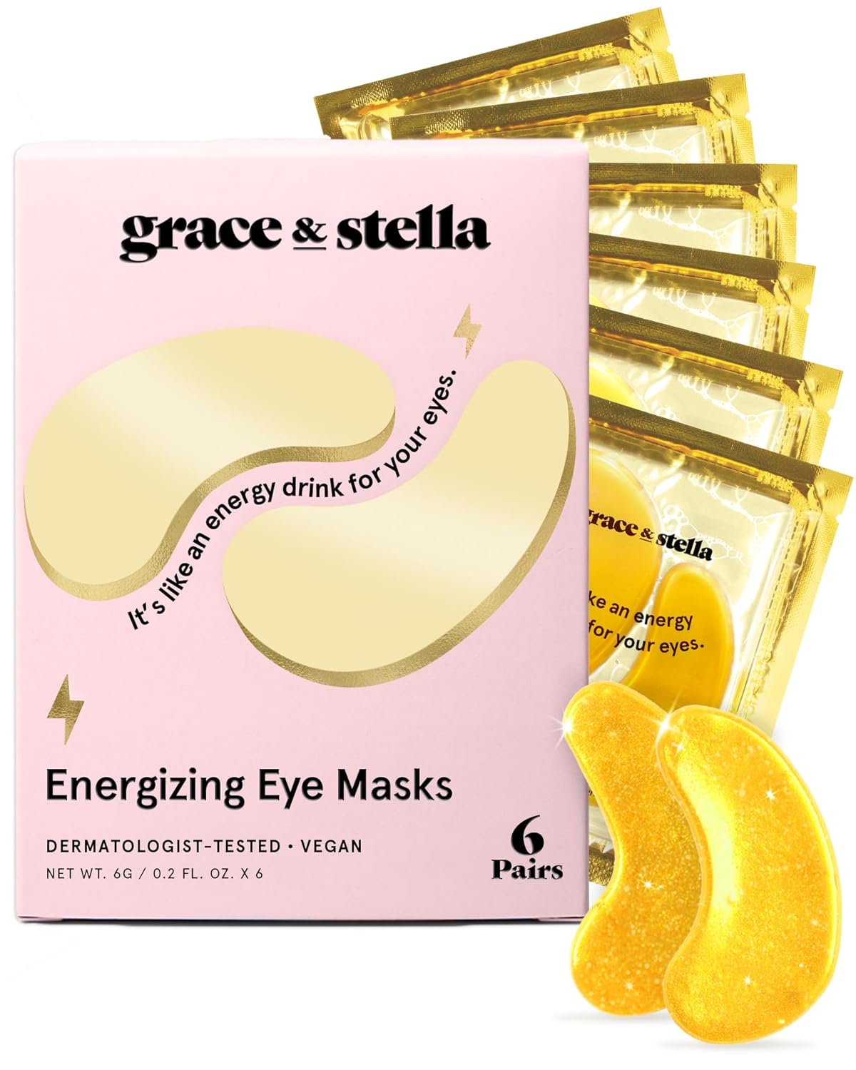 [Grace & Stella] Energizing Eye Masks (1 uni.)