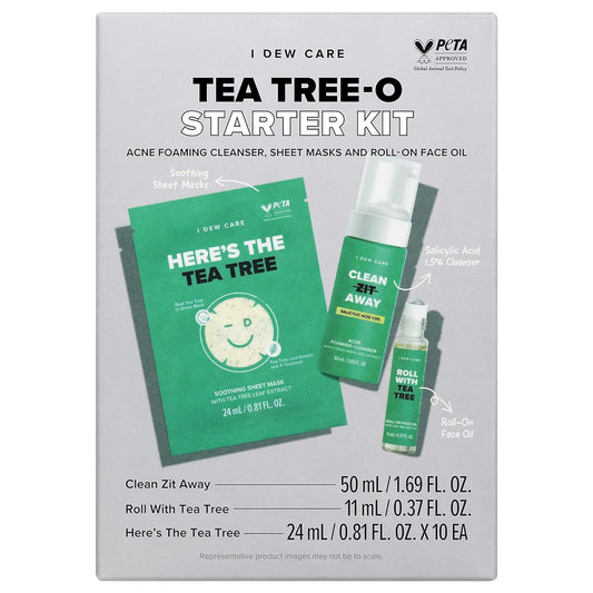 [I Dew Care] Kit de inicio Tea Tree-o para acné.