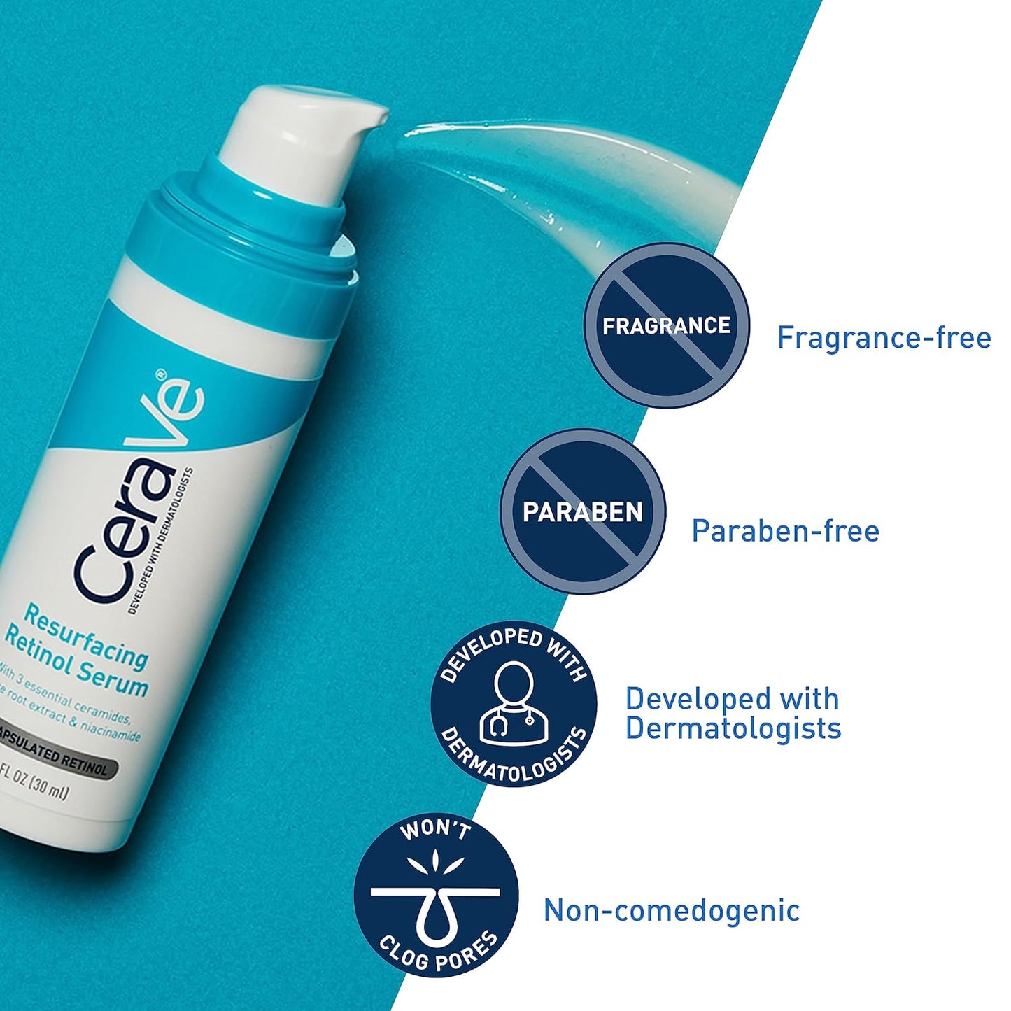 [Cerave] Serum con Retinol y Niacinamida. 30ml