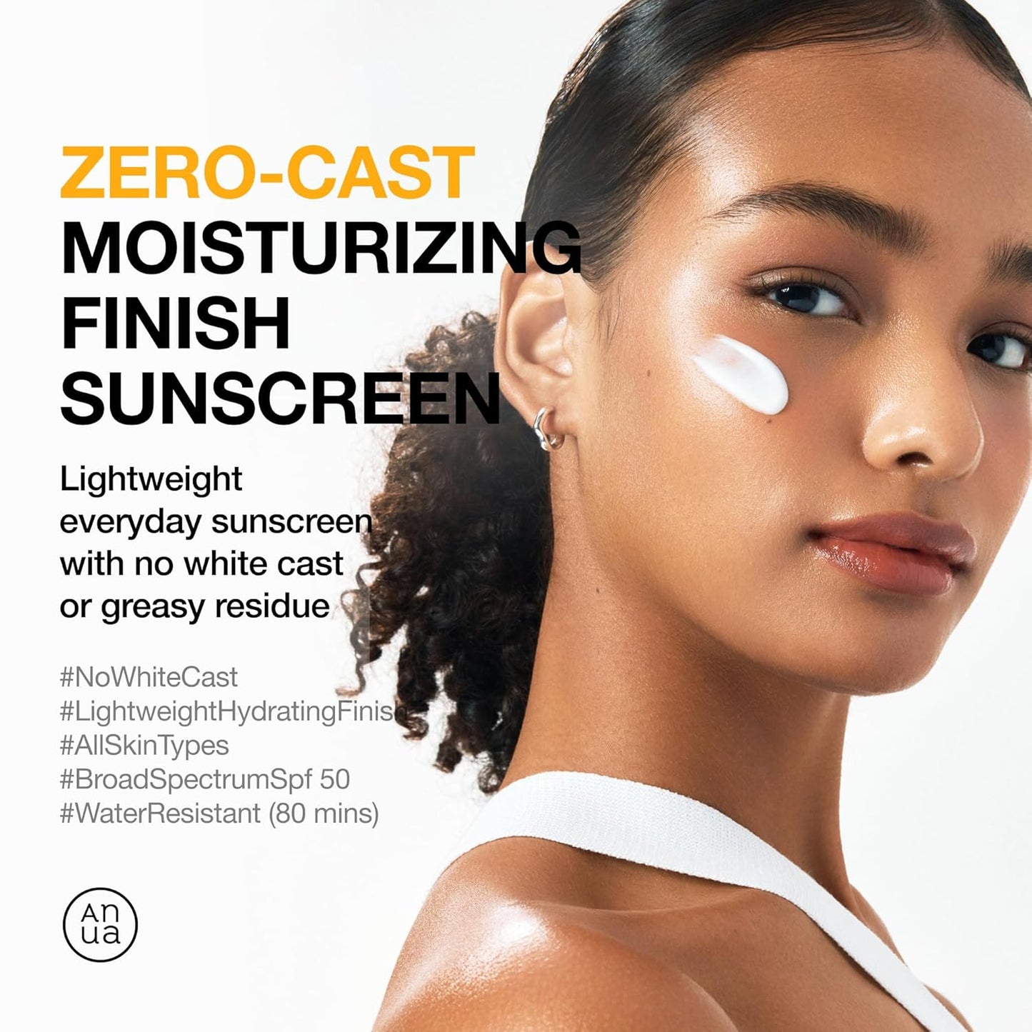 [Anua]-Protector Solar Hidratante Zero-Cast 50ml