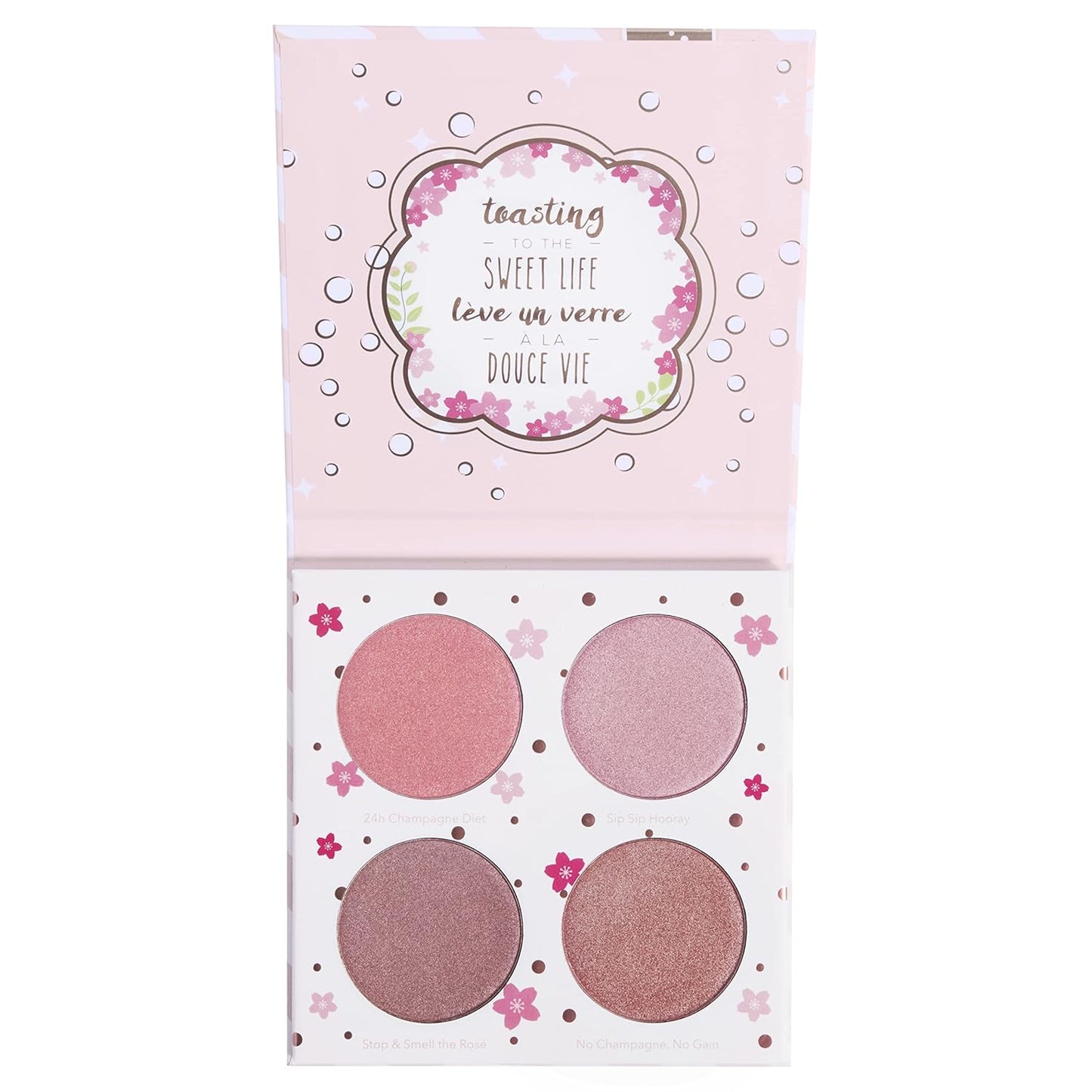 [Beauty Bakerie] Cotton Candy Champagne Paleta de Blushes e iluminadores.