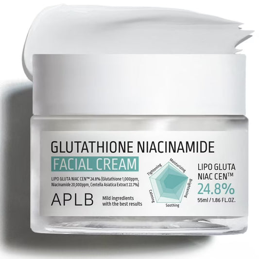 [APLB] Crema Hidratante con Glutatión + NIacinamida 55 ml