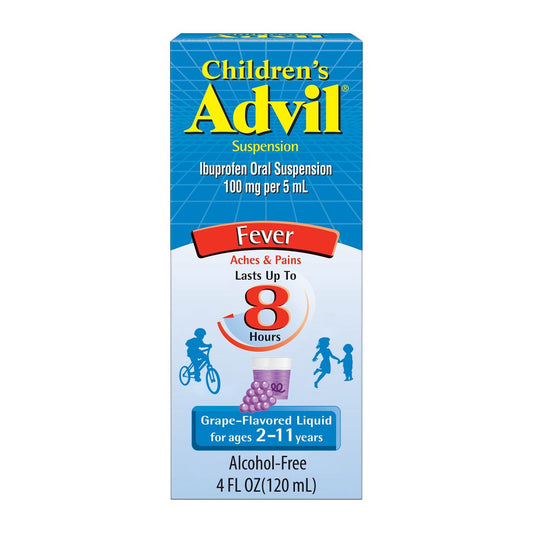 [Advil Childrens] Reductor de fiebre líquido 4oz.