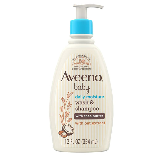 [Aveeno] Baby Daily Hidratante Lavado y Champú 2 en 1. 354 ml.