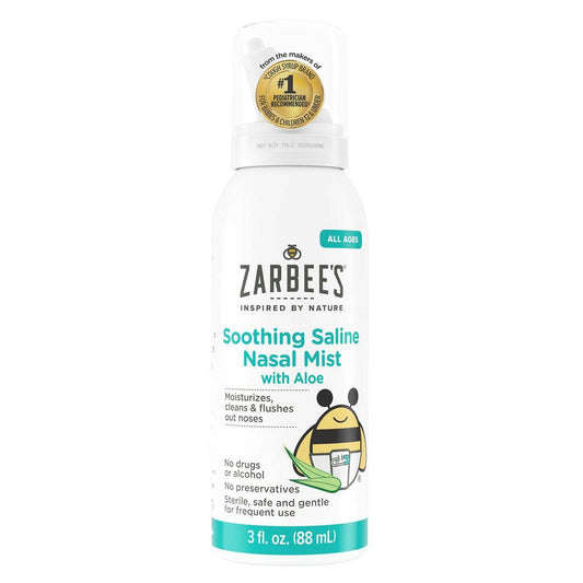 [Zarbee's] Spray de Solución salina nasal 88ml.