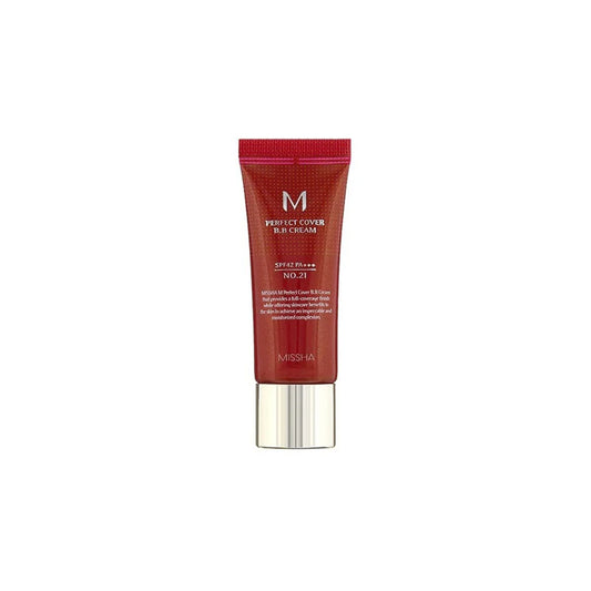 [Missha] BB Cream de Alta Cobertura con Protección Solar SPF42 PA+++(color #21) 20gr