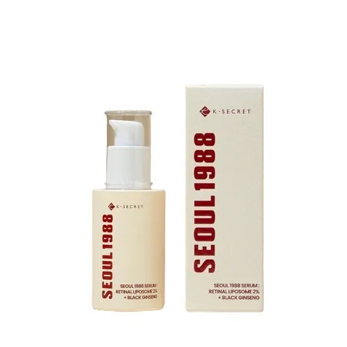 [KSECRET] Seoul 1988 Serum: Retinal Liposome 2% + Black Ginseng – 30 ml