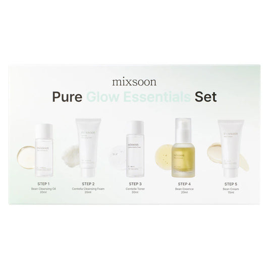 [Mixsoon] Pure Glow Essentials Set (5 pasos)