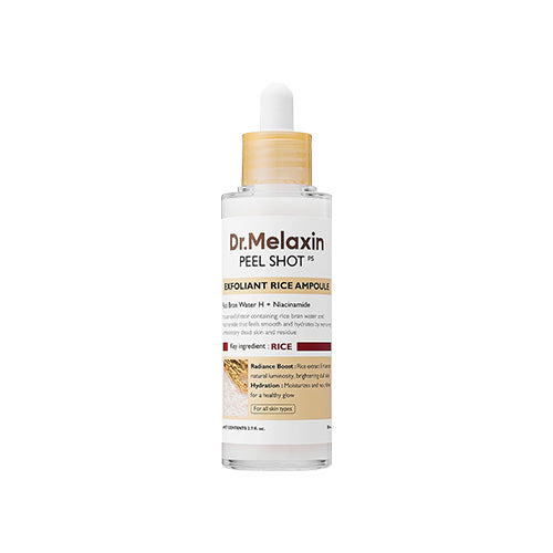 [Dr. Melaxin] Peel Shot Exfoliating White Rice Ampoule 80 ml