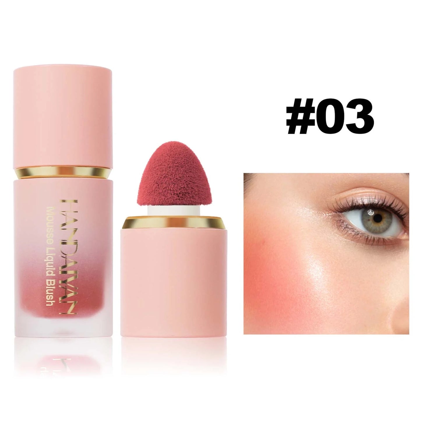 [Handaiyan] Blush liquido Mousse color #03