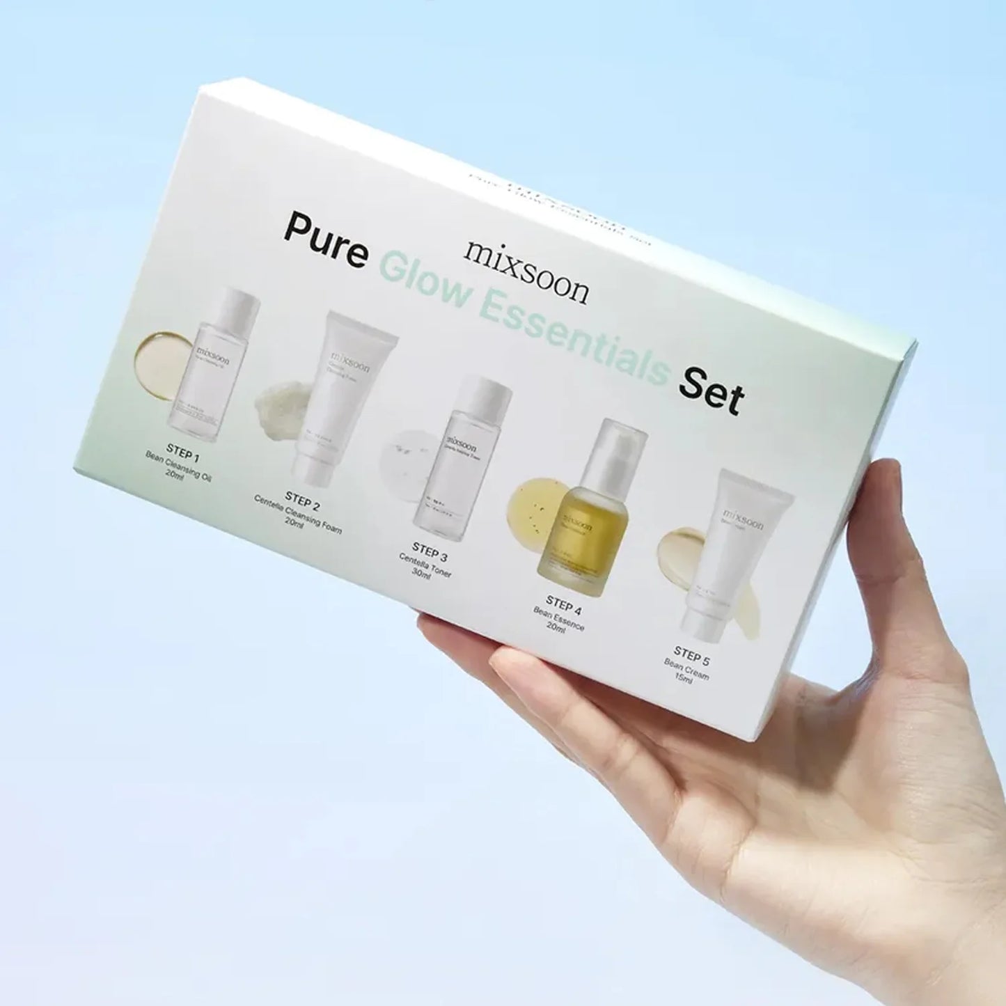 [Mixsoon] Pure Glow Essentials Set (5 pasos)