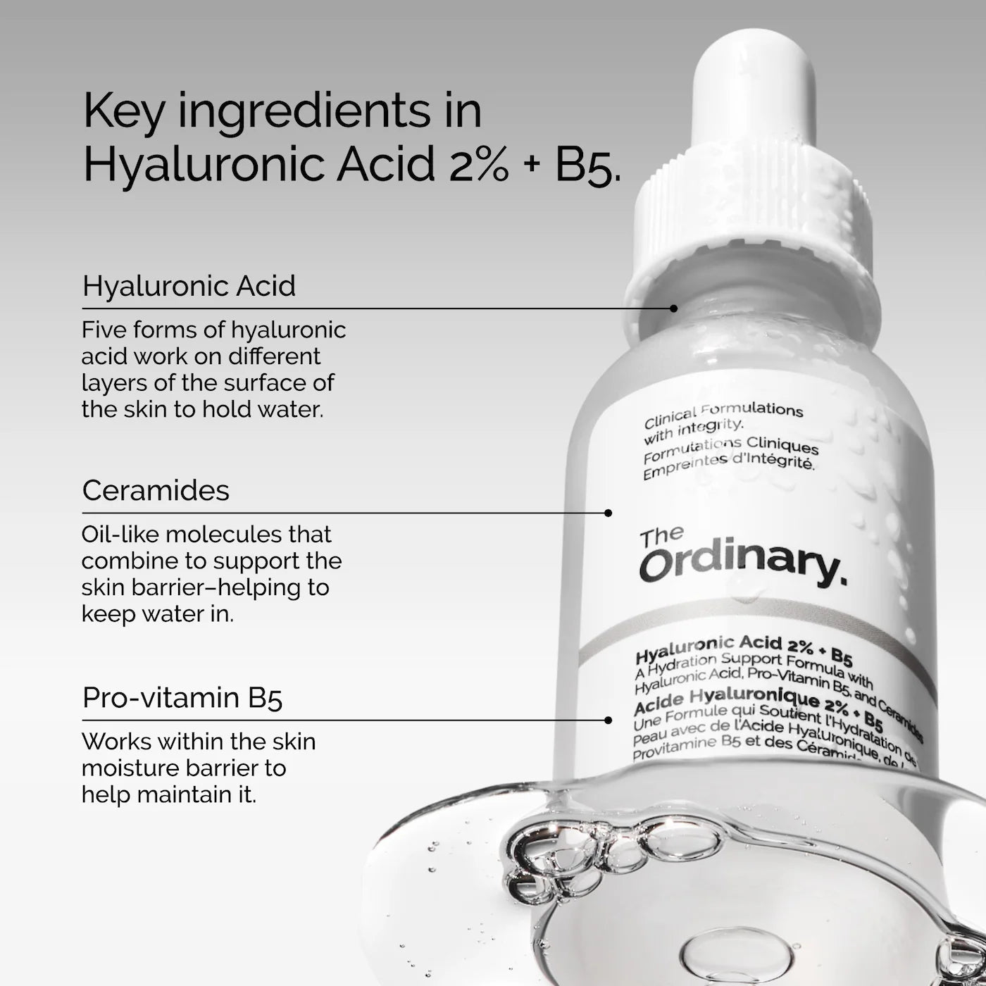 [The Ordinary] Serum con Ácido Hialurónico al 2% + B5. 30ml